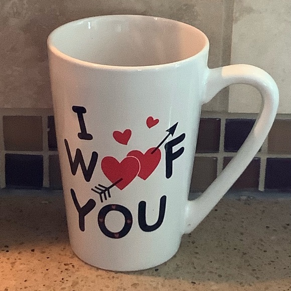 Dog Mug “I Woof My Dog” Dan Dee International - Picture 1 of 2